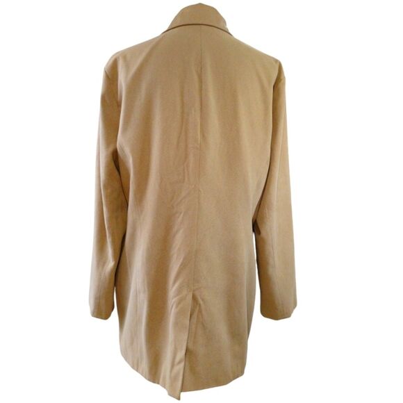 WP by Waterproof Beige Button-Up RainCoat, Size Large - Picture 5 of 8